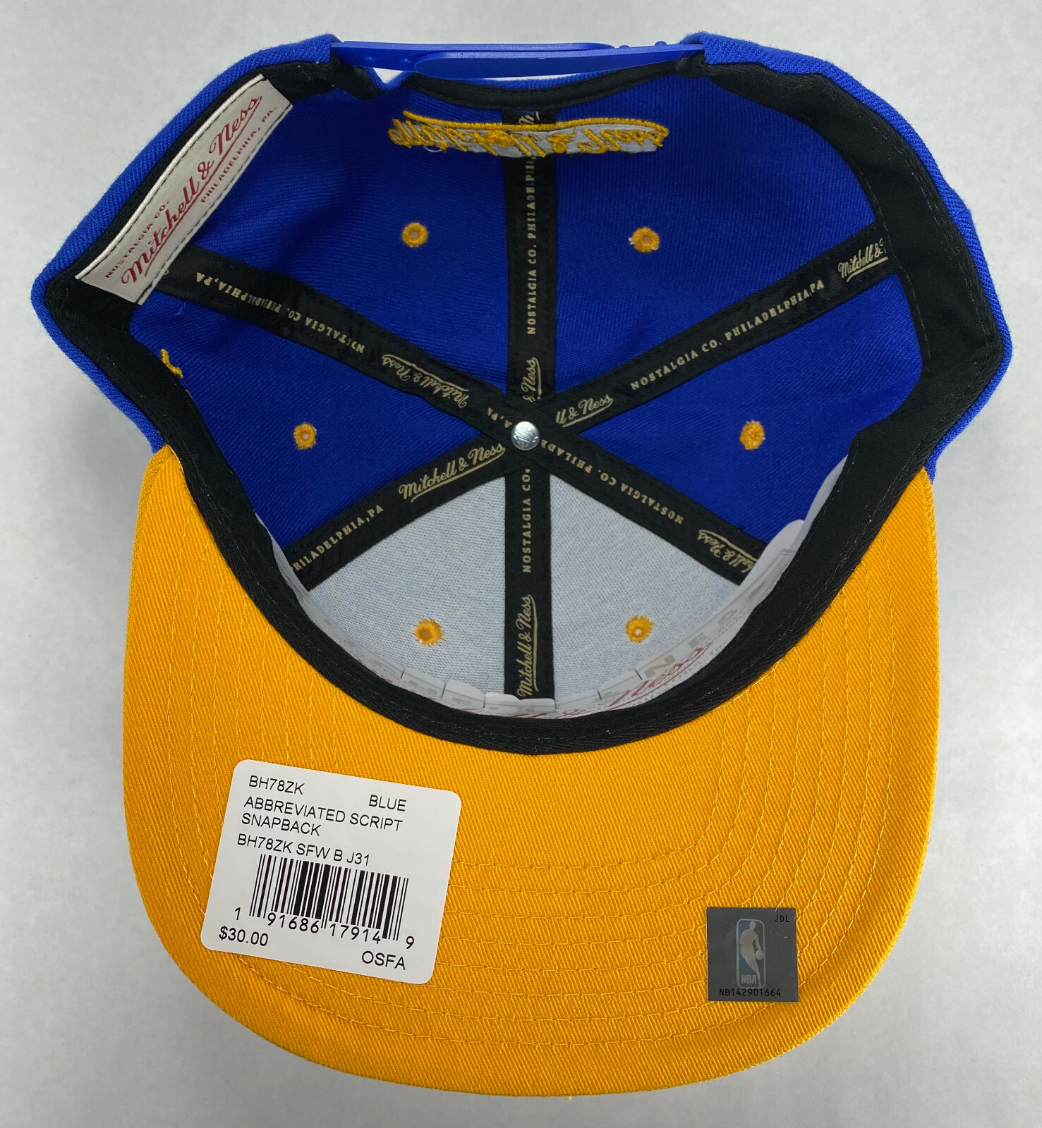 Mitchell and Ness NBA Golden State 
