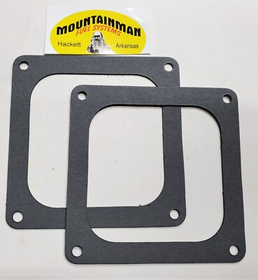 Holley QFT AED 4500 Dominator Flange Gasket 1050 1150 1250 Sold in pairs