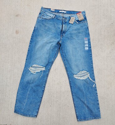 New Levi's '94 Baggy Women's Mid Rise Straight Leg Jeans Loose MSRP $69.99