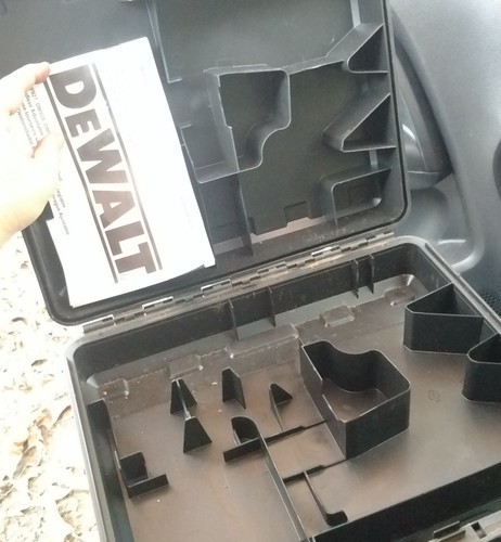 DeWalt CASE +MANUAL ONLY FOR DW929 DW927 DW928 3/8
