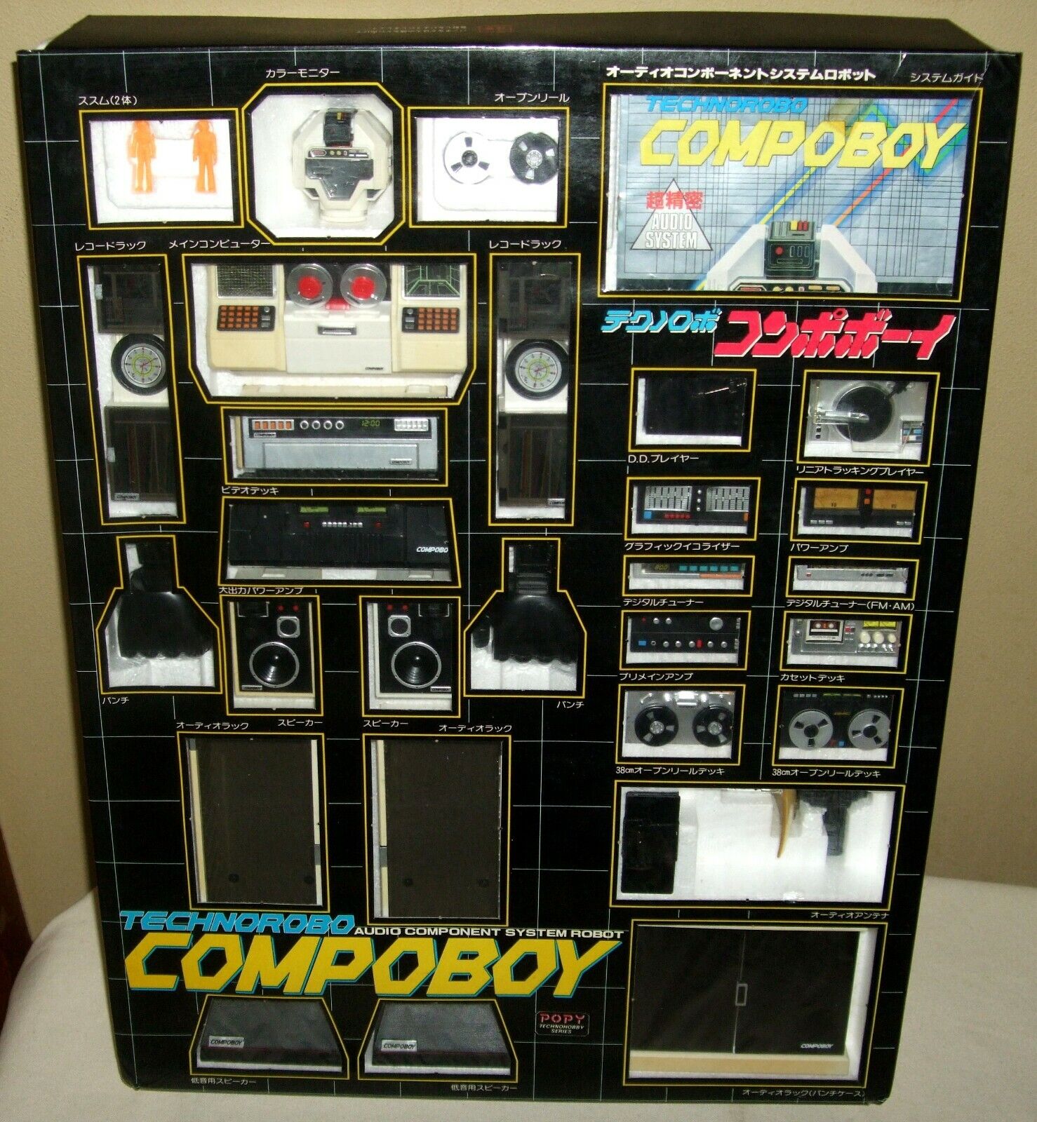 Technorobo Compoboy Robo Figure Dolls Chogokin Transformer Technorobo Compoboy Robo Figure Dolls Chogokin Transformer