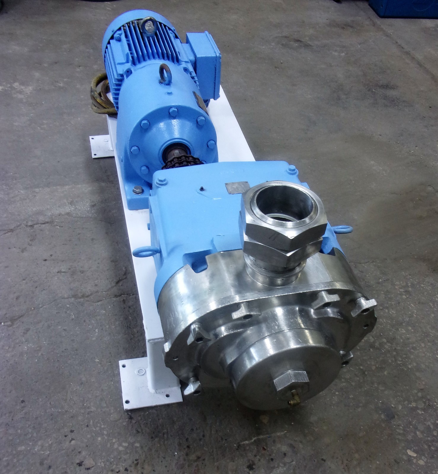 Waukesha Model 220 Stainless Steel Positive Displacement Pump