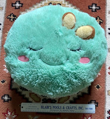 Squishable Macaroon, light green 14  plush comfort food cookie snuggle pillow