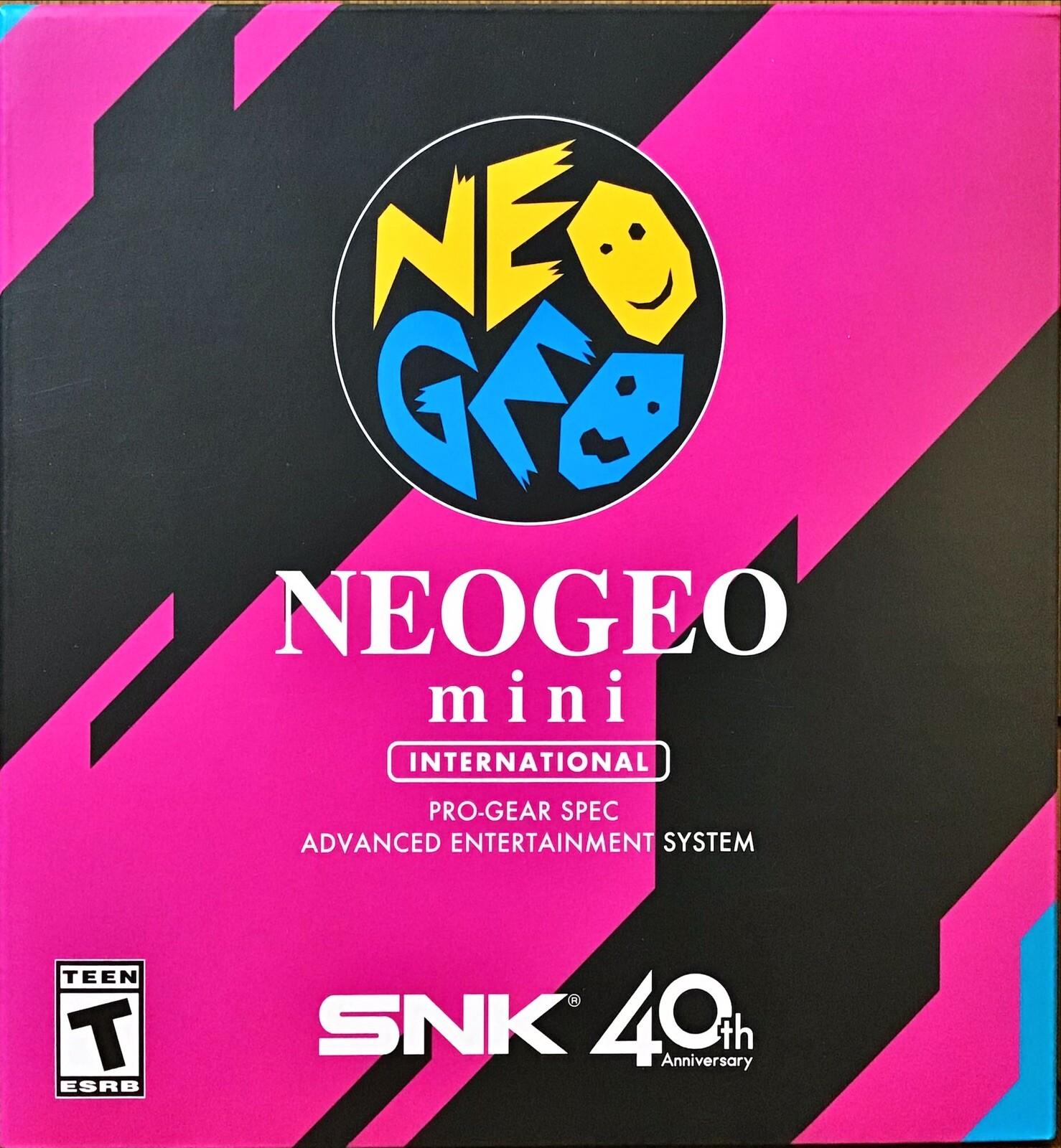 NEOGEO Mini International SNK 40th Anniversary Brand New
