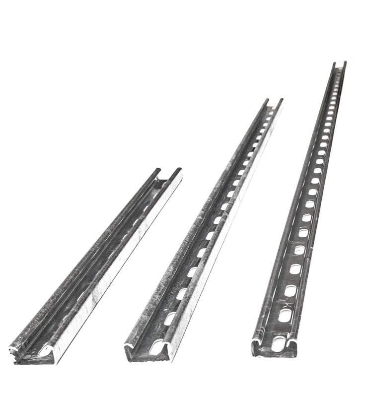 Feuerverzinkte C Schiene Montageschiene Lochschiene 41 X21mm