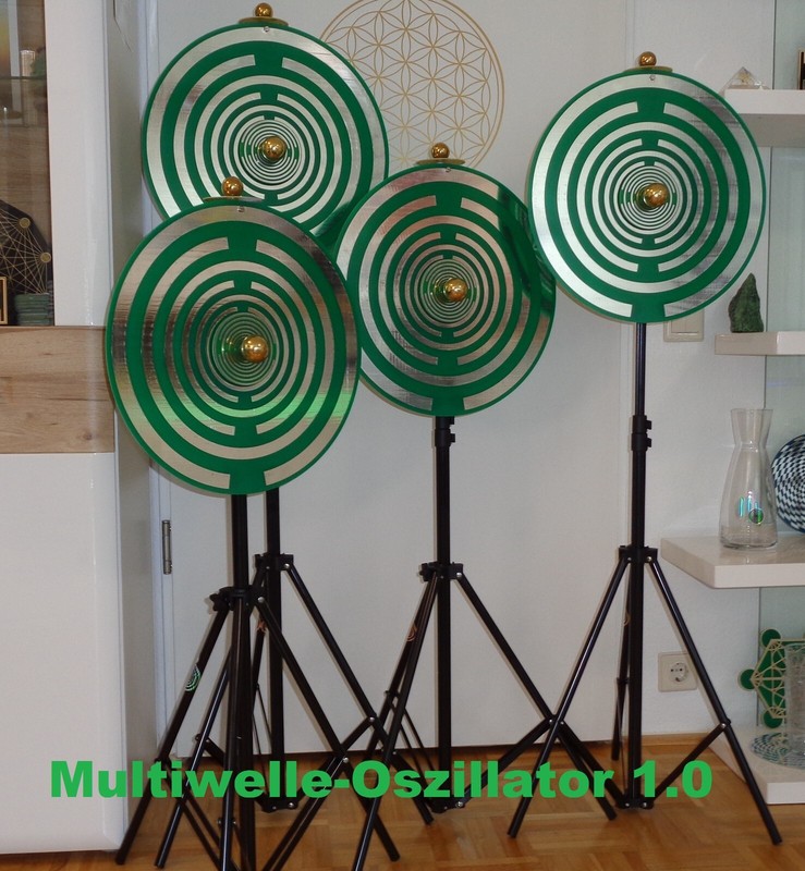 Multiwelle-Oszillator Biophoton Mwo-Lakhovsky Prana-Resonanz-StäNder Frequenzen