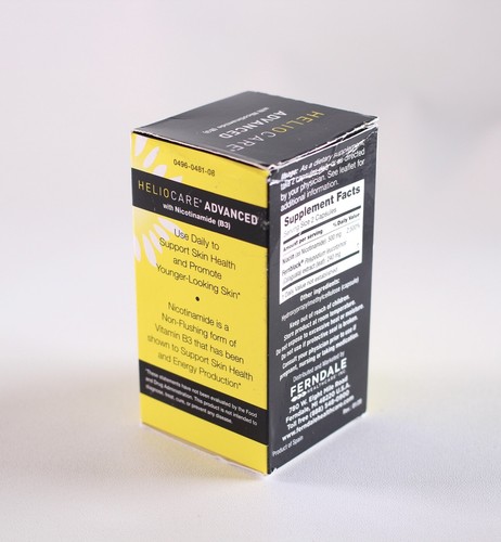 Heliocare Advanced with Nicotinamide B3 Skin Health 120 Capsules exp 11/2025