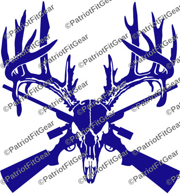 Buck Life,Deer Hunting,Hunter,Skull,Country LIfe,NRA,Hunting,Buck,Vinyl Decal