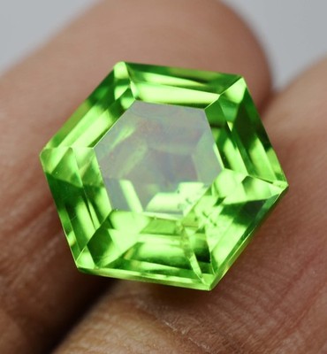 10 Ct Natural Green Peridot Fancy Cut AAA Quality Certified Loose Gemstones