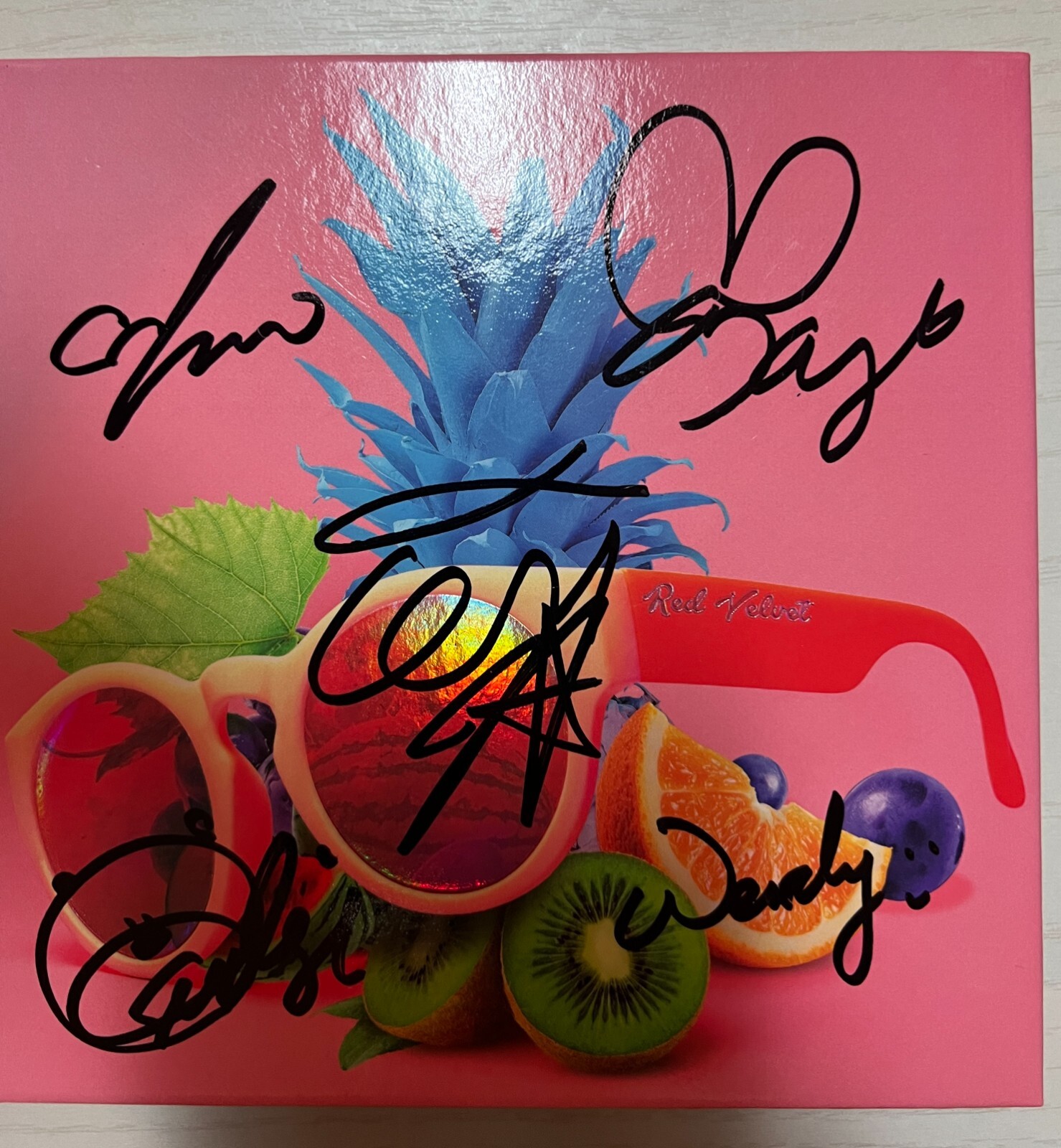 レア Red Velvet スルギ 直筆サイン レア Red Velvet スルギ 直筆