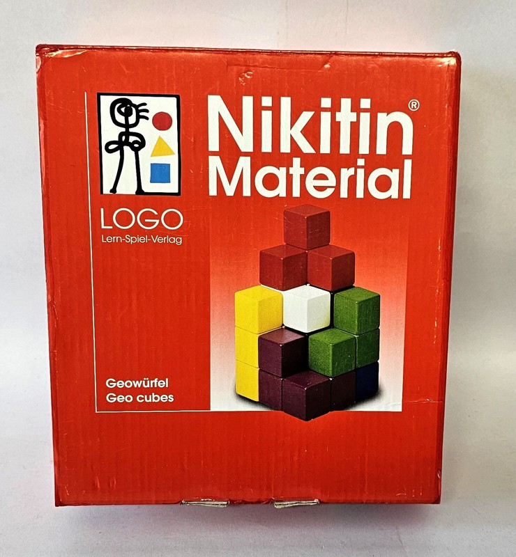 Nikitin GeowÃ¼Rfel Aufbauendes Lernspiel Material Lern Spiel Verlag 3005