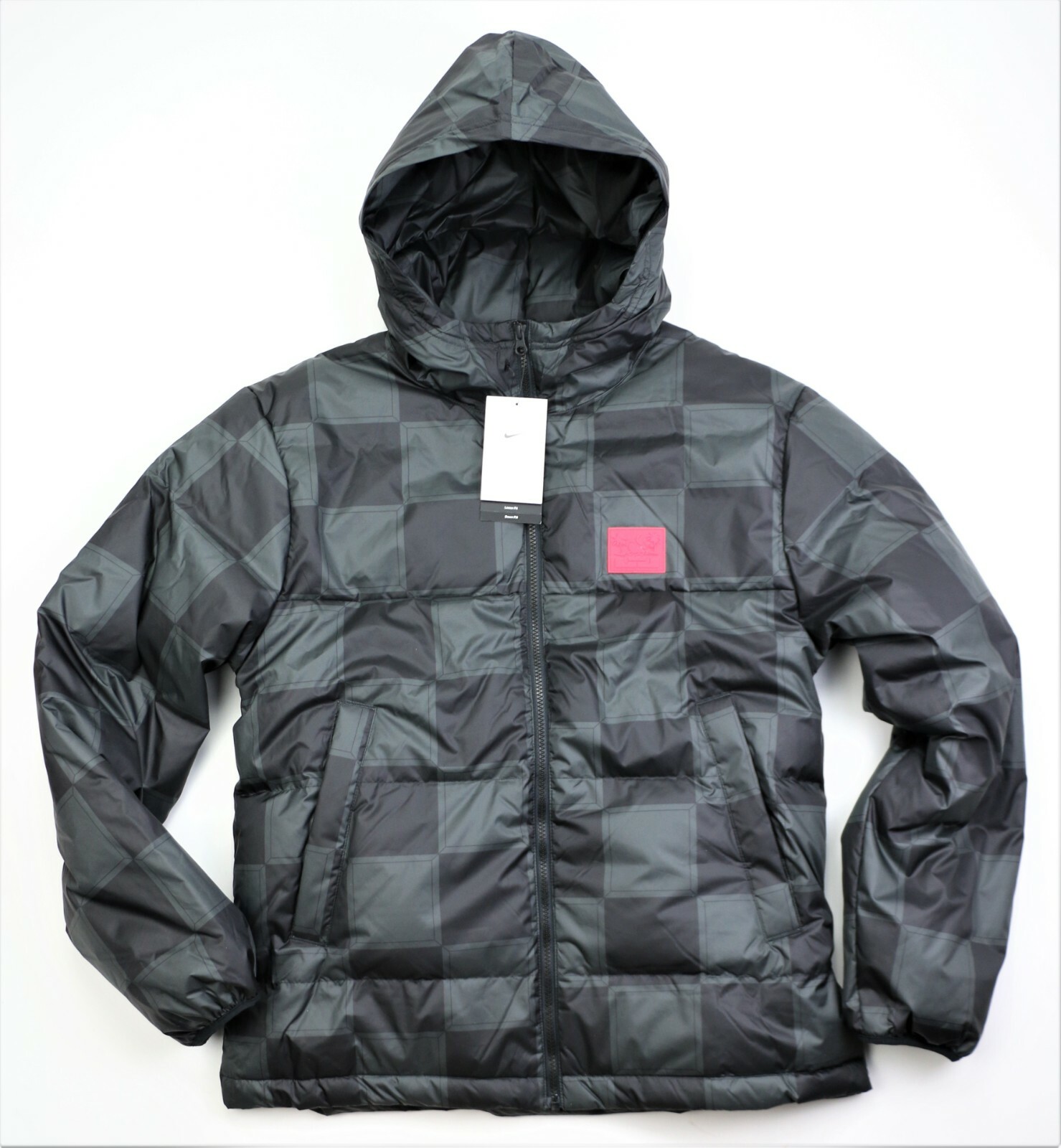 

Новая мужская пуховая куртка Nike LeBron с молнией во всю длину, размеры ML XL XXL DA6717-010, Black/black
