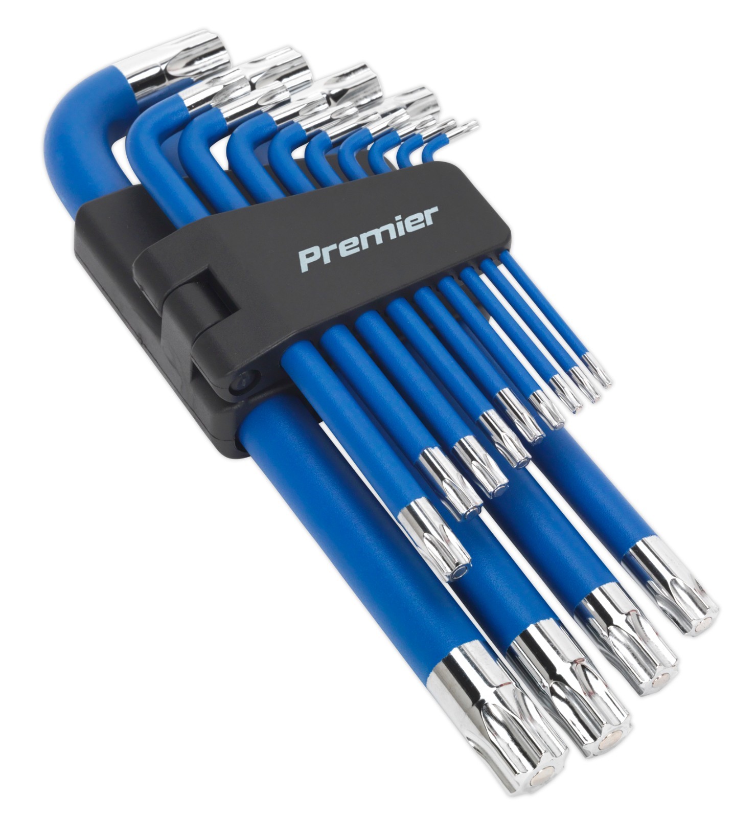 Jumbo HUGE Torx Star Allen Key Set 13pc Rubber AntiSlip T10 to T80 eBay