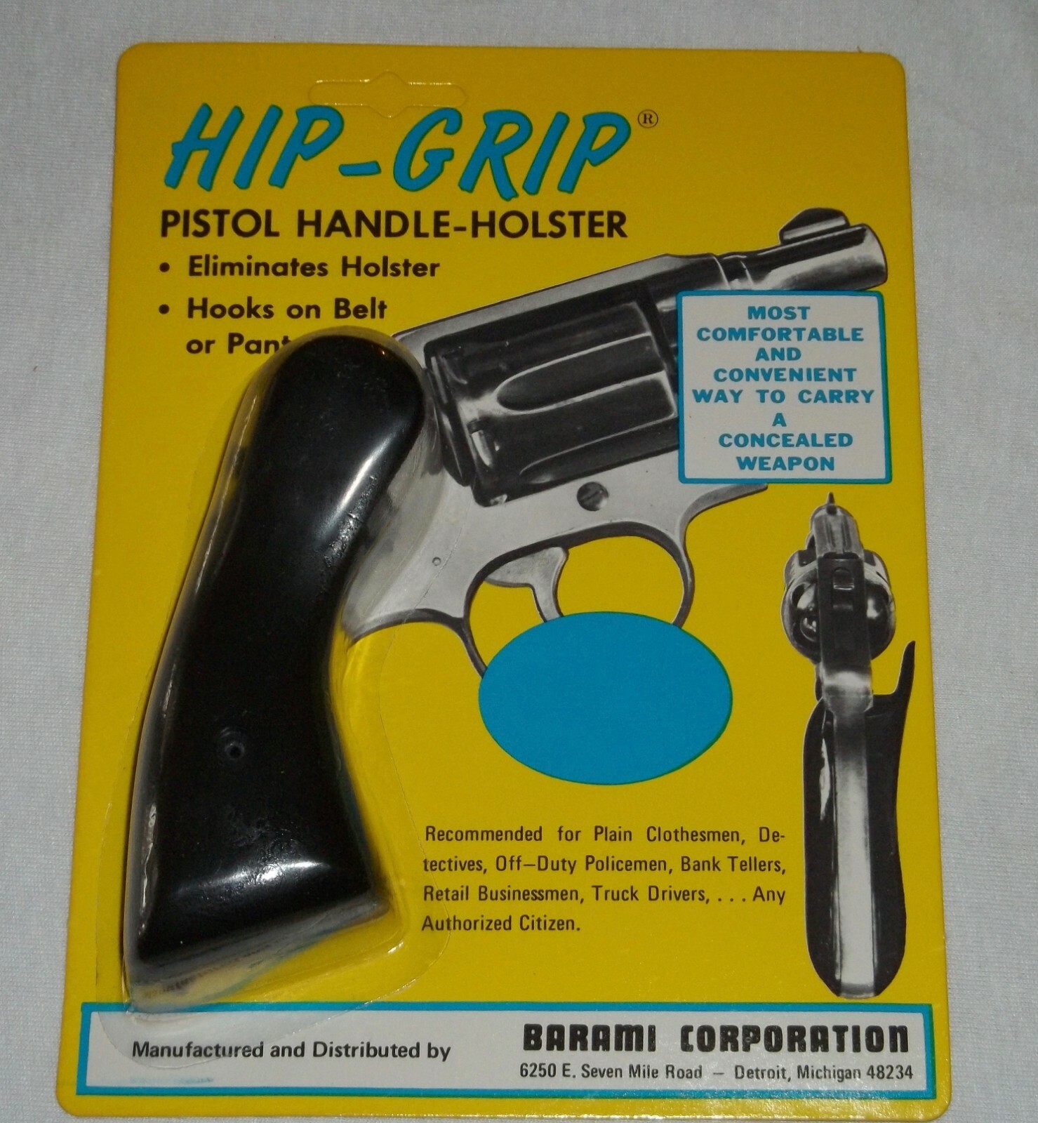 Barami Hip-Grip Smith & Wesson .38 Square Butt Medium or K Barami Hip-Grip Smith & Wesson .38 Square Butt Medium or K