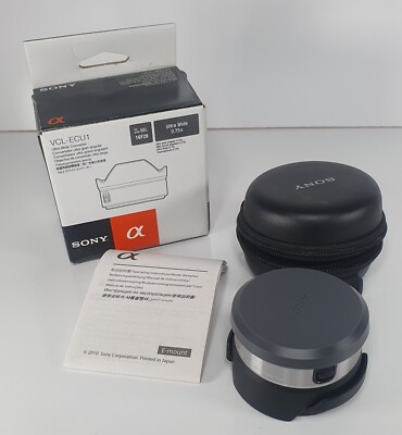 Sony VCL- ECU1 Ultra Wide Converter For Digital Camera Photography