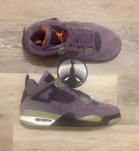 Pre-owned Jordan Nike Air  4 Retro 'canyon Purple Orange' Aq9129-500 Women's 9, Men's 7.5