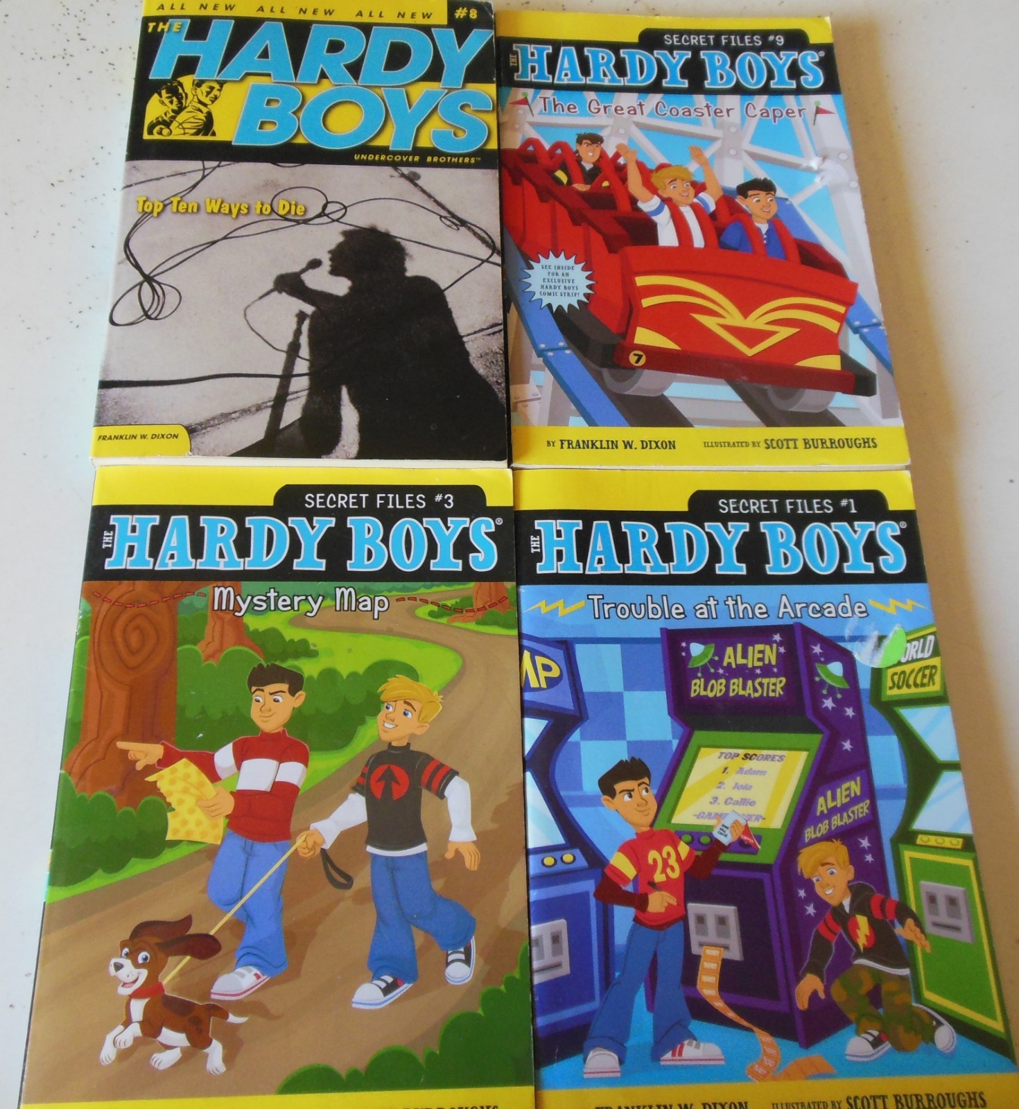 Hardy Boys 20 Item HC PB Mixed Lot Secret Case Files Kids Mystery Reading Dixon