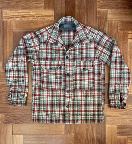 Vintage Pendleton Wool Shirt Jacket - Plaid Check CPO Vintage Pendleton Wool Shirt Jacket - Plaid Check CPO