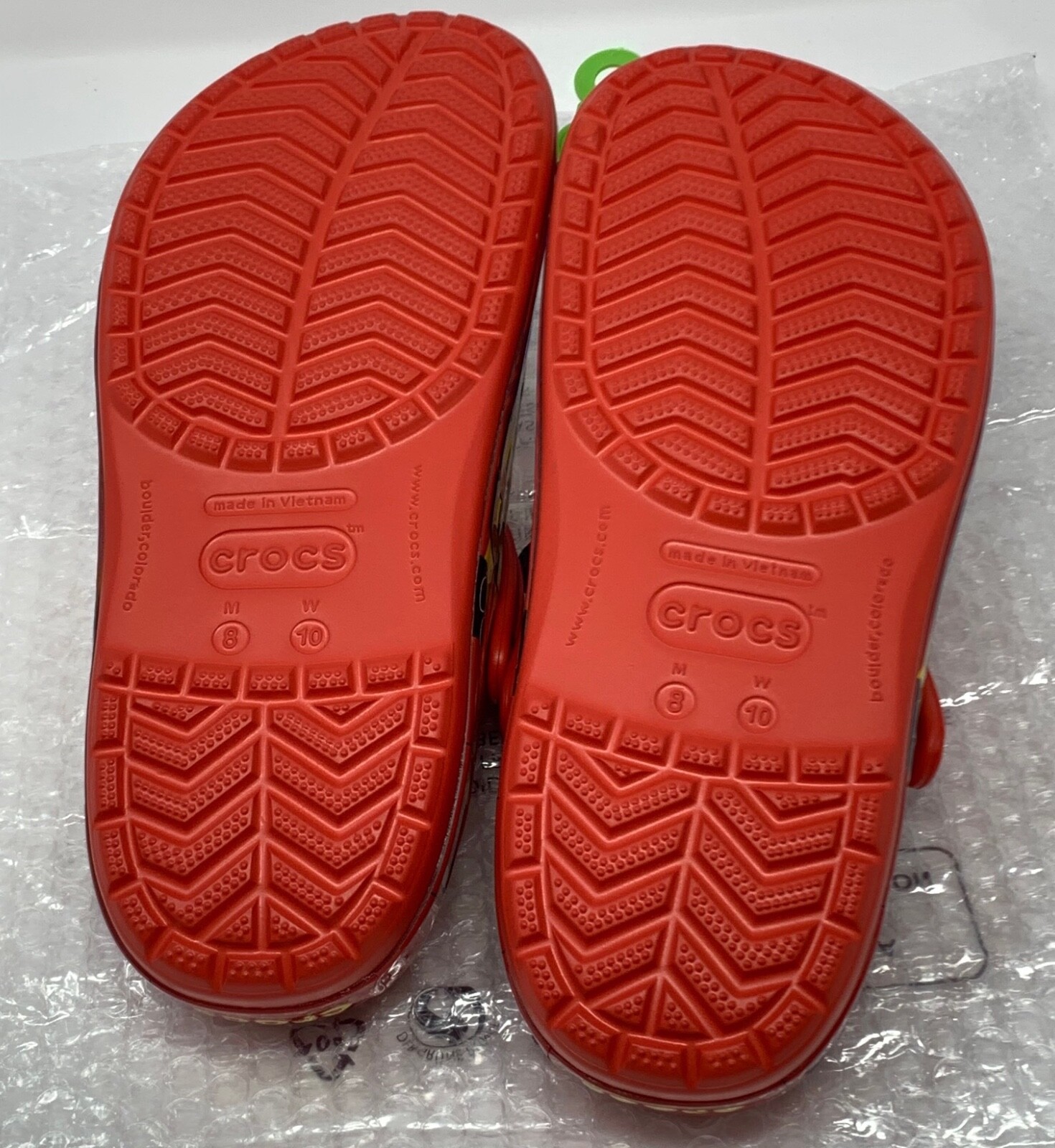 NEW Lightning McQueen Light Up Crocs Men’s Size 4, 5, 6, 7, 8, 9, 10, 11, 12, 13