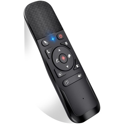 Presentation Remote with Air Mouse Function Wireless Presenter Clicker RF 2.4...