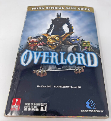 Overlord 2: Prima Official Game Guide Used Good Codemasters Xbox 360 PS3 PC