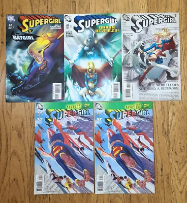 5pc Supergirl Comics Bundle