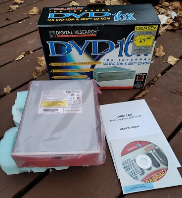 Digital Research Technologies 56x Max Internal CD-ROM Drive CD CD-ROM CD-R CD-RW