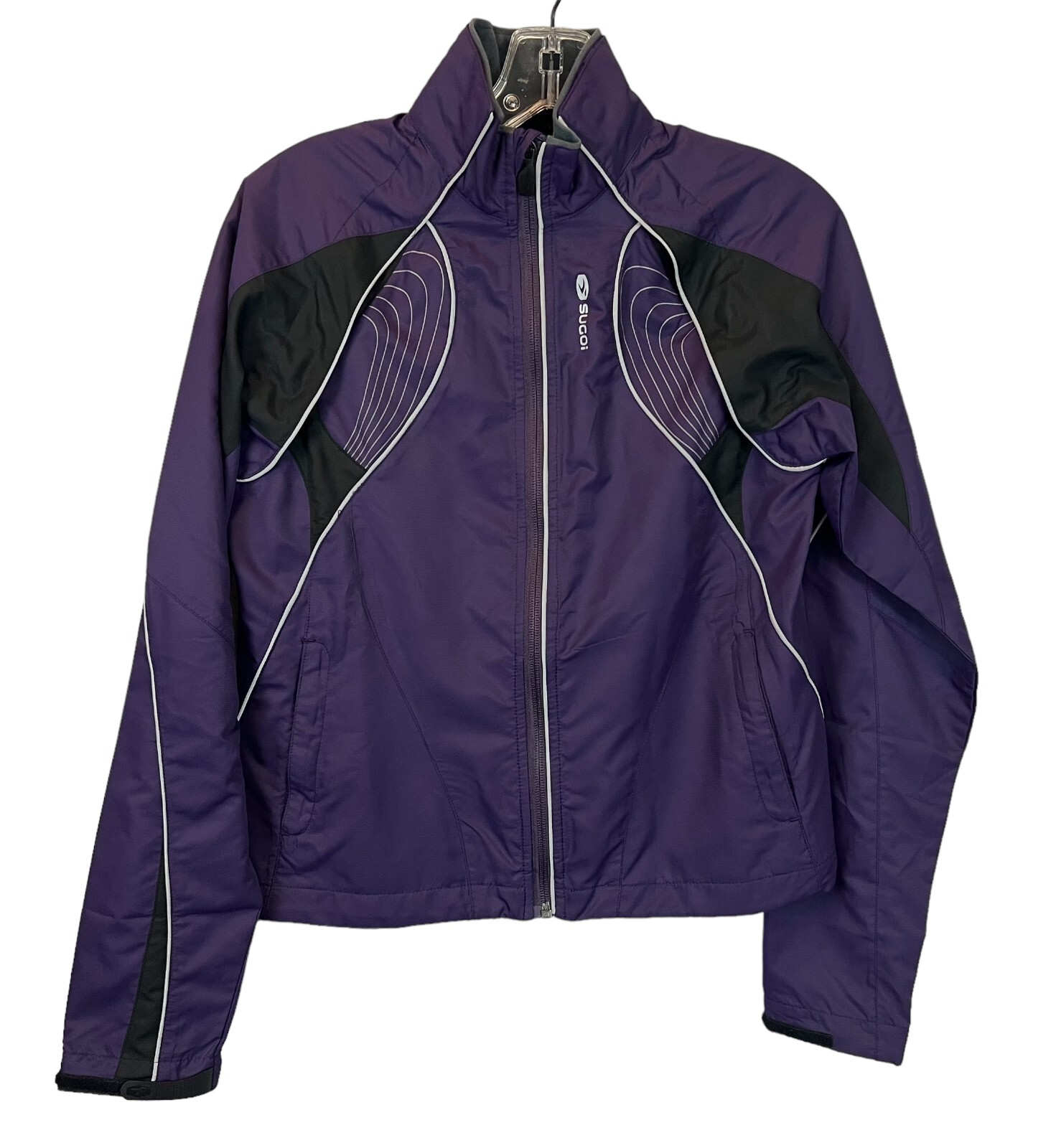 Sugoi Womens Versa Convertible Cycling Jacket with Removable Sleeves  Purple  XS