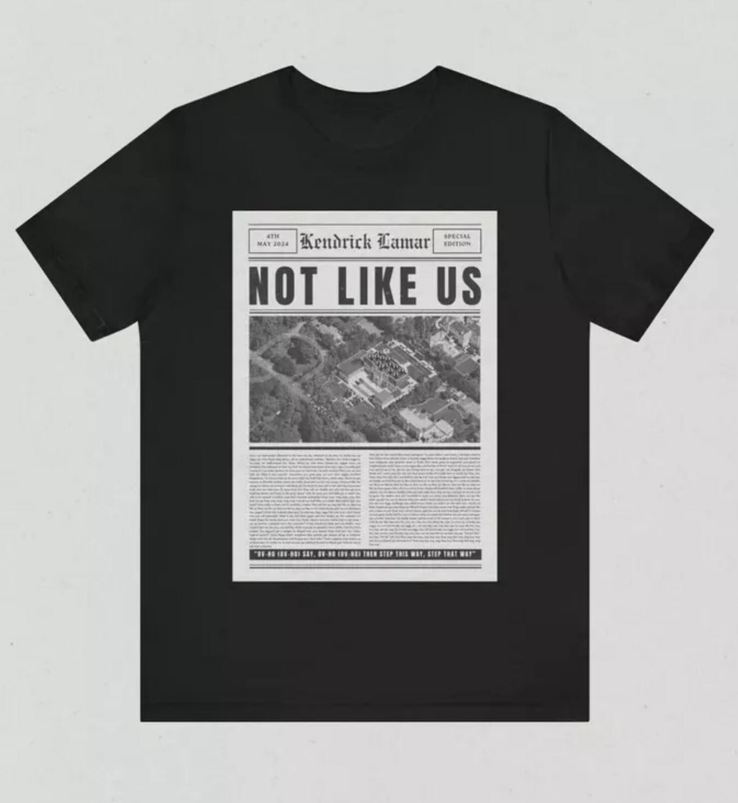 Not Like Us T L 黒 限定Kendrick公式T完売品 Not Like Us T L 黒 限定Kendrick公式T完売品 Kendrick Lamar