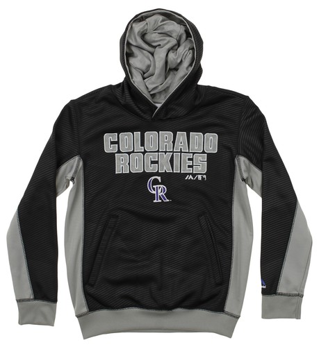 Толстовка Majestic MLB Youth Colorado Rockies Geo Strike
