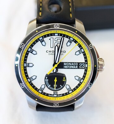 Chopard Grand Prix de Monaco Historique Power Reserve Mens Watch Ref 8568 