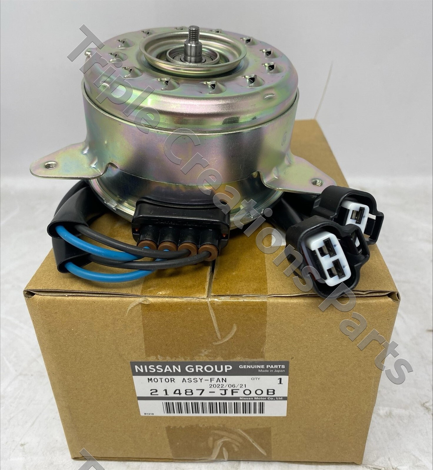 ニホトカ 21487-JF00B Genuine Nissan Infiniti MOTOR ASSY-FAN