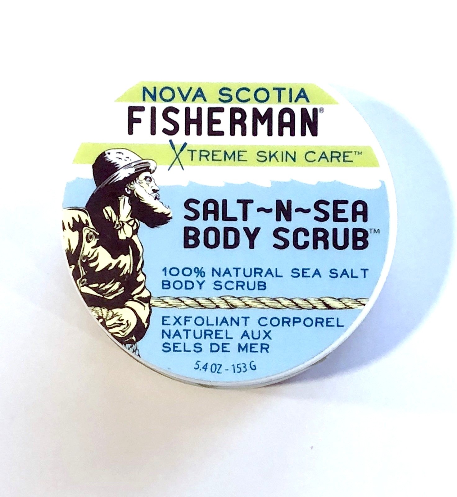 6 Count Lot Body Scrub Nova Scotia Fisherman Salt N Sea 5.4oz-153G 100% Natural