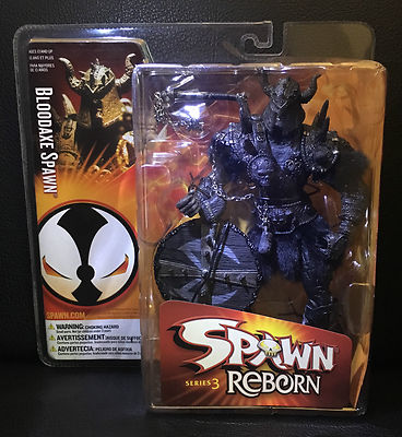 Spawn Figur Bloodaxe Spawn Serie Reborn 3 V3 Mc Farlane Toys Neu OVP MISB RAR