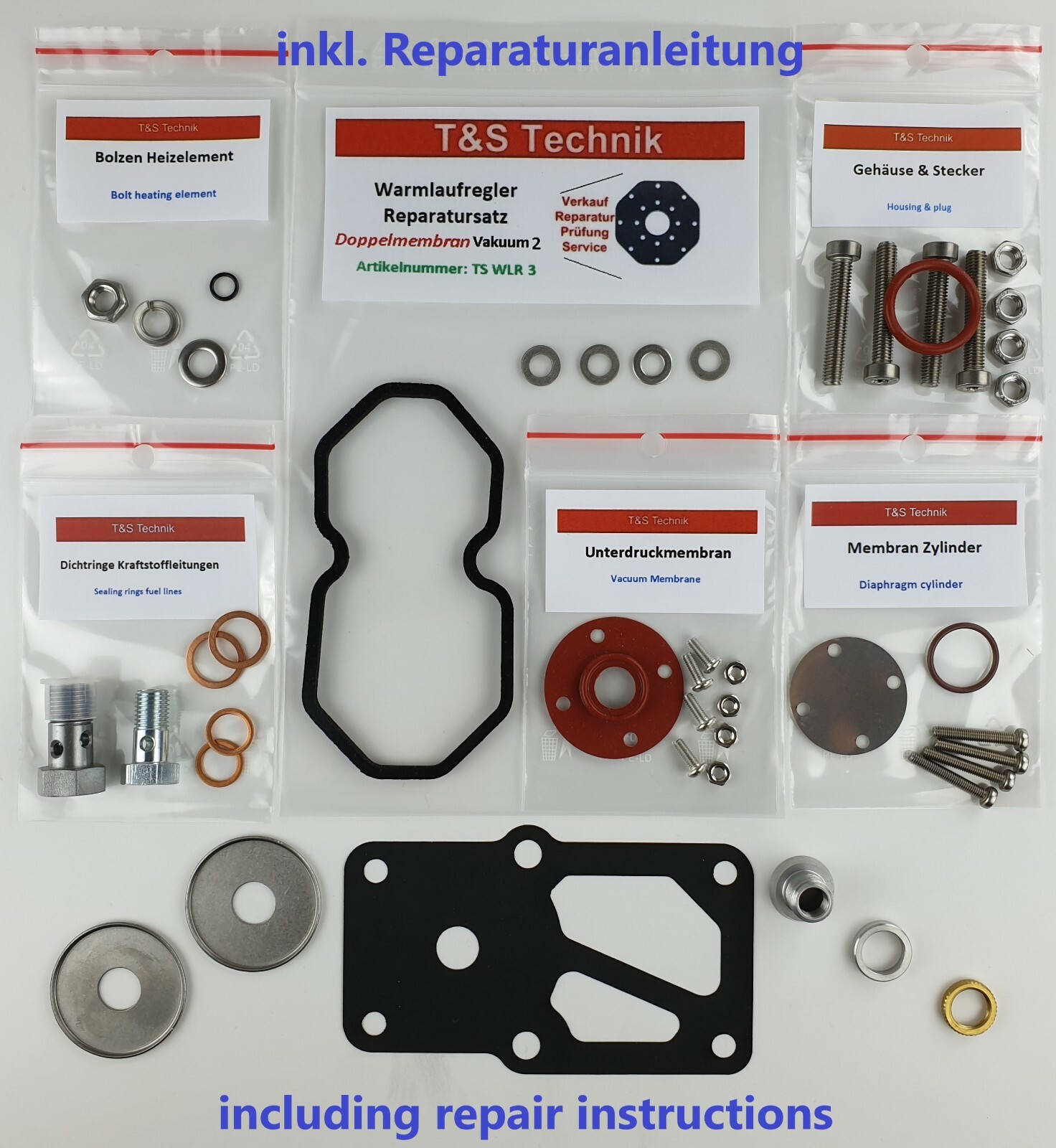 0438140070 Warm Up Regulator Repair Kit SAAB 900 I 2.0i