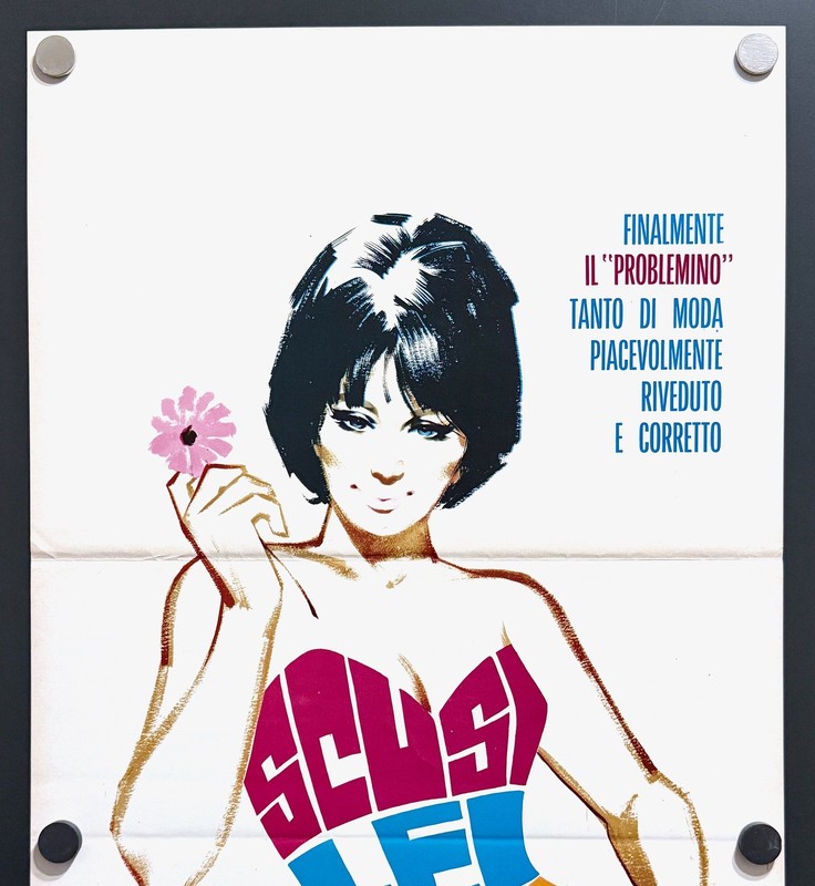 Sex Italian Style (1968) Orig Italian Movie Poster – Excellent