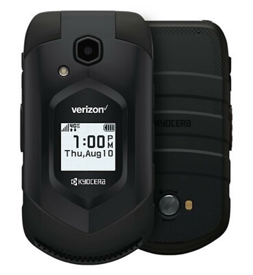 GREAT! Kyocera DuraXV LTE E4610 Rugged 4G LTE PTT GPS Camera Flip VERIZON Phone