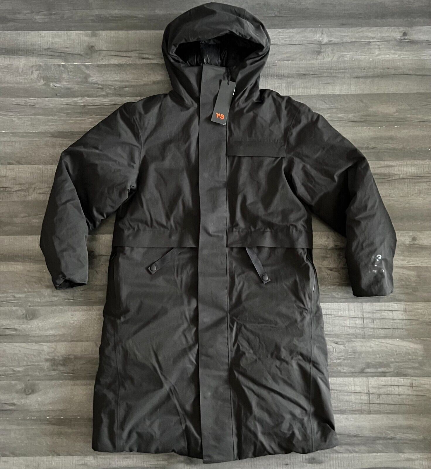 ADIDAS Y-3 WOMEN'S GORE-TEX GTX DOWN PARKA COAT YOHJI ADIDAS Y-3 WOMEN'S GORE-TEX GTX DOWN PARKA COAT YOHJI