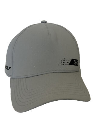 Under Amour Golf Gray Men's Fitted Cap Hat MD/LG