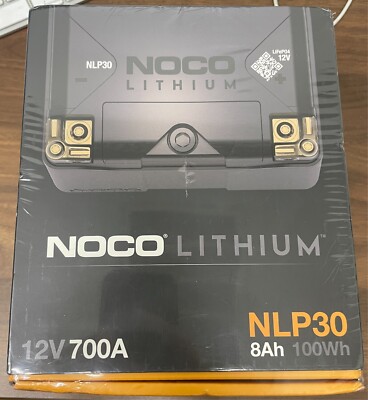 NOCO 12V Lithium 700A 8.0Ah Battery Pack NLP30 BRAND NEW