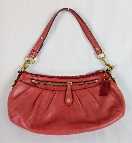 バッグ vintage coach old MADISON MINI Boston Coach Vintage Madison Mini Top Handle Rhinestone Satin Suede