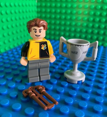 Lego Harry Potter 71022 CEDRIC DIGGORY MINIFIGURE Triwizard Cup Wand NEW
