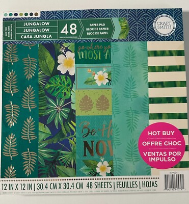 Craft Smith 12 x 12 Paper Pad Multiple Variations Available-You Choose