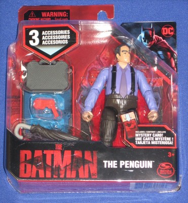 The Batman Penguin 4'' Action Figure 2022 Movie Colin Farrell Spin Master DC MIB