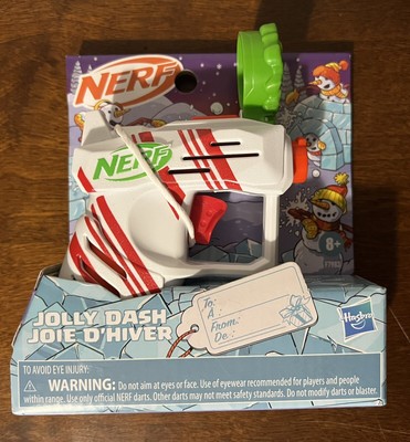 Nerf Elite 2.0 Jolly Dash Blaster, 2 Eite Darts, Pull to Prime