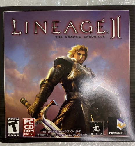 LINEAGE II: THE CHAOTIC THRONE ポスター NEW* LINEAGE II REVOLUTION THE CHAOTIC THRONE CHRONICLE