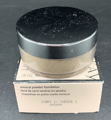 Mary Kay Mineral Powder Foundation Ivory 1 #040984 ~ Full Size (.28 oz) NEW NIB