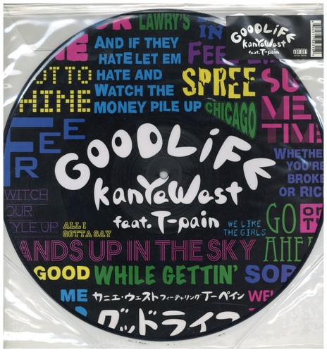 【セット】Kanye West GOOD LIFE ピクチャーレコード　他2枚 セット】Kanye West GOOD LIFE ピクチャーレコード 他2枚 洋楽