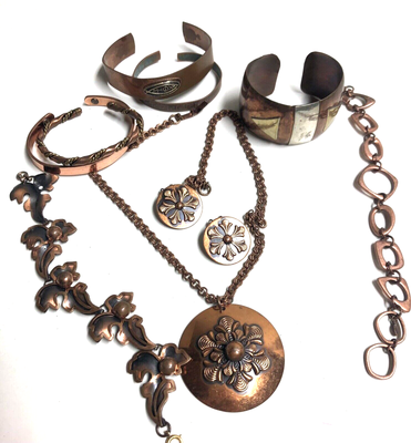 Vintage copper jewelry sale