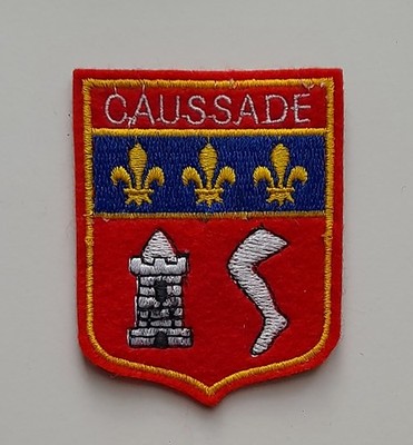 Ecusson brodé de Caussade (82)